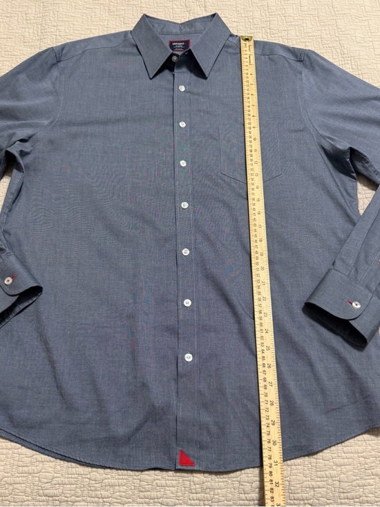 Untuckit Wrinkle Free Long Sleeve Button Up Shirt Men's Size XL Tall 35451 - Picture 5 of 10